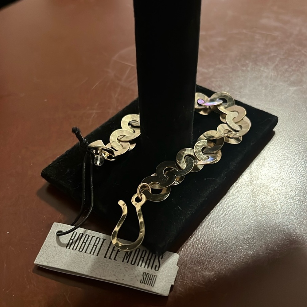 Robert Lee Morris Brass bracelet